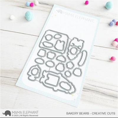 Mama Elephant Creative Cuts - Bakery Bears